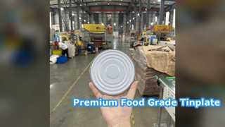 Feuille de fer blanc MR pour la fabrication industrielle de boîtes de conserve alimentaires