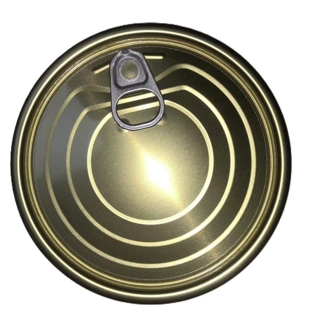 #401 Résistance à la rouille Matériau TFS 99 mm Diamètre doré EOE facile à ouvrir Pour les conserves alimentaires