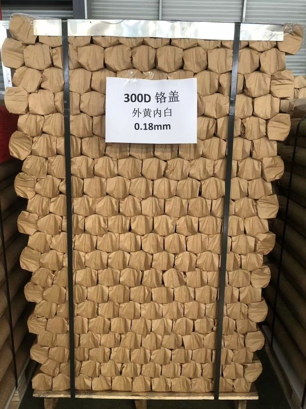 300D 73mm 0,18mm épaisseur boîte en acier inoxydable étain couvercle pour la santé alimentaire boîte fond