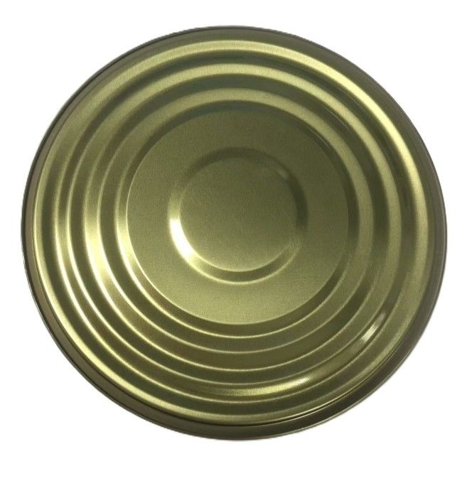 Finition inférieure 603D 153mm couvercle en fer blanc pour boîtes en fer blanc de qualité alimentaire Pour la poudre alimentaire