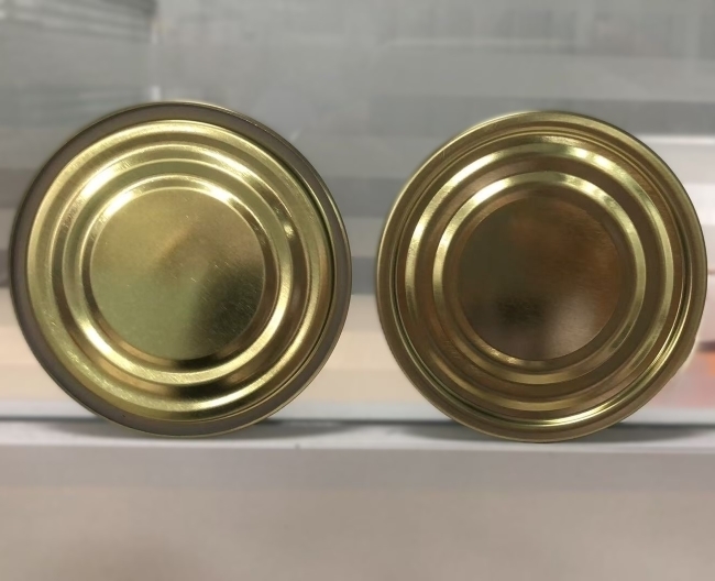 Couvercle de boîte en fer blanc électrolytique (ETP) 300D 73mm pour emballage alimentaire – Épaisseur 0,18mm TFS