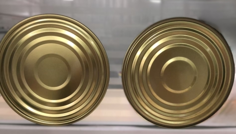 Plaque d'étain électrolytique (ETP) de 153 mm de diamètre de qualité supérieure, couvercles pour emballages alimentaires - résistant à la rouille et personnalisable