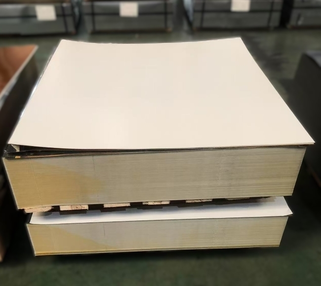 Plaques d'étain électrolytique imprimées en blanc SPTE de haute qualité pour l'emballage des aliments et des boissons