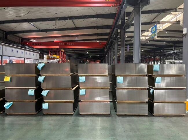 Tôle d'acier étamé électrolytique T4-CA T5-CA résistant à la corrosion pour boîtes de conserve - 0,35 mm-0,45 mm