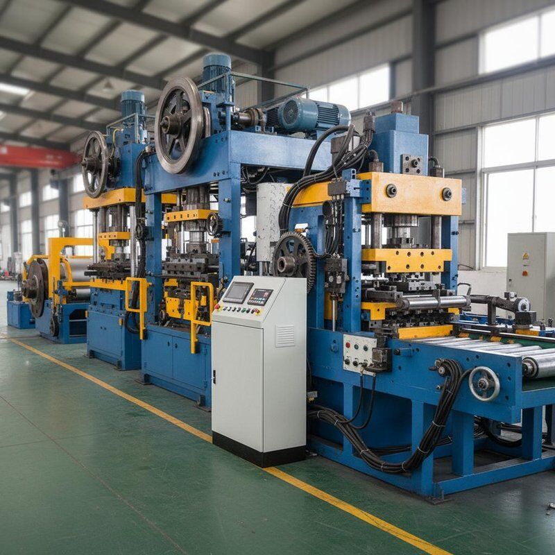 Machine automatique de fabrication de boîtes de conserve 600-1030mm, équipement de fabrication de conteneurs en tôle d'acier laminé à froid pour l'industrie