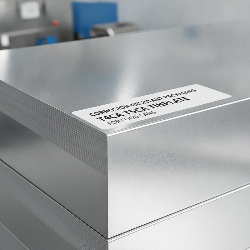 T4CA T5CA Feuille de fer blanc pour boîtes alimentaires - Emballage résistant à la corrosion