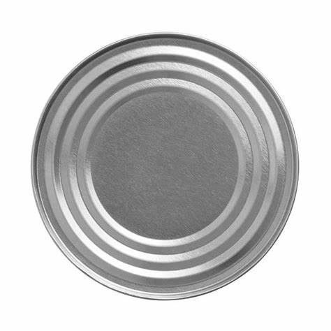 couvercle de rond de fer-blanc en métal de 99mm 52.3mm 83.3mm pour le couvercle inférieur de boîtes